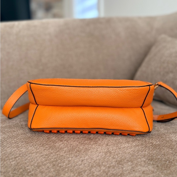 KATE SPADE NY Crush Orange Zin Pebbled Medium Leather - Picture 4 of 7